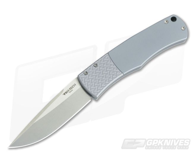 Protech BR1 Magic Whiskers Grey Aluminium Bolster Release Stonewashed
