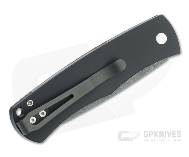 Protech BR-1 Magic Whiskers Automatic Damascus LTD Tuxedo