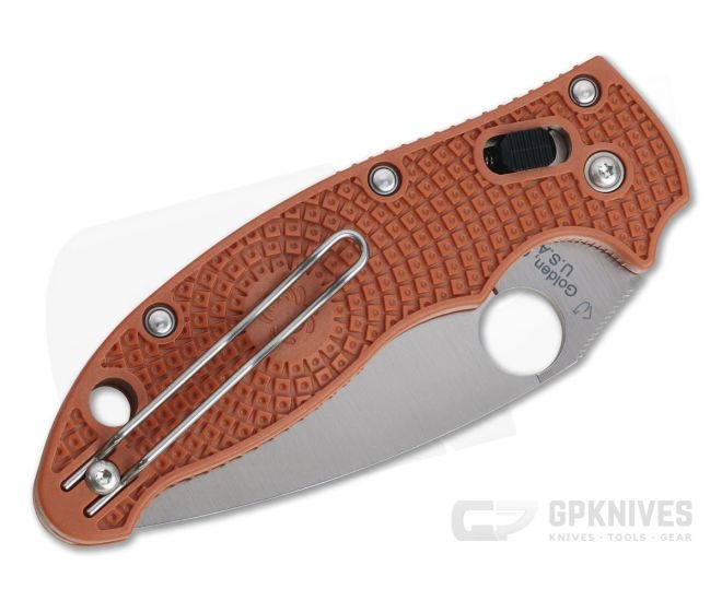 Spyderco Manix 2 Lightweight Sprint C101PBORE2 REX 45 Burnt
