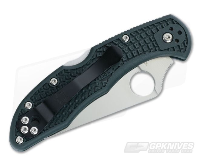 Spyderco Delica 4 C11PGRE Flat Ground ZDP-189 British Racing Green