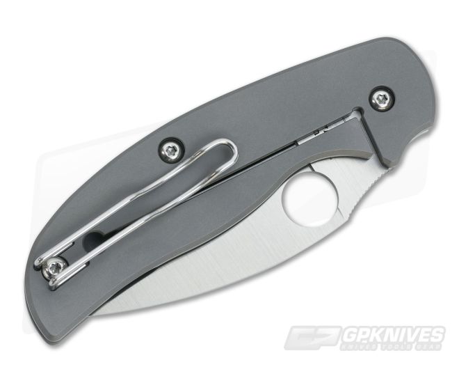 Spyderco Sage 2 C123TIP Reeve Integral Titanium Frame Lock Folding 