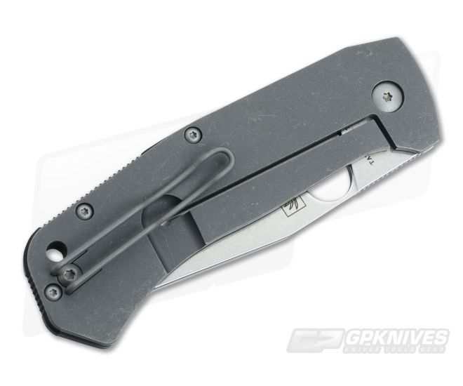 Spyderco Marcin Slysz Bowie C186TIP Titanium Frame Lock