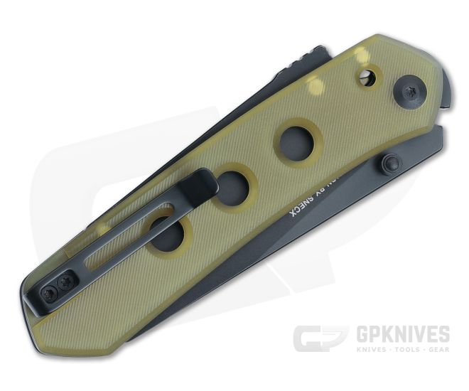 Civivi Vision FG Bead Blasted Ultem Handle + Black Nitro-V Civivi Vision FG Bead Blasted Ultem Handle + Black Nitro-V