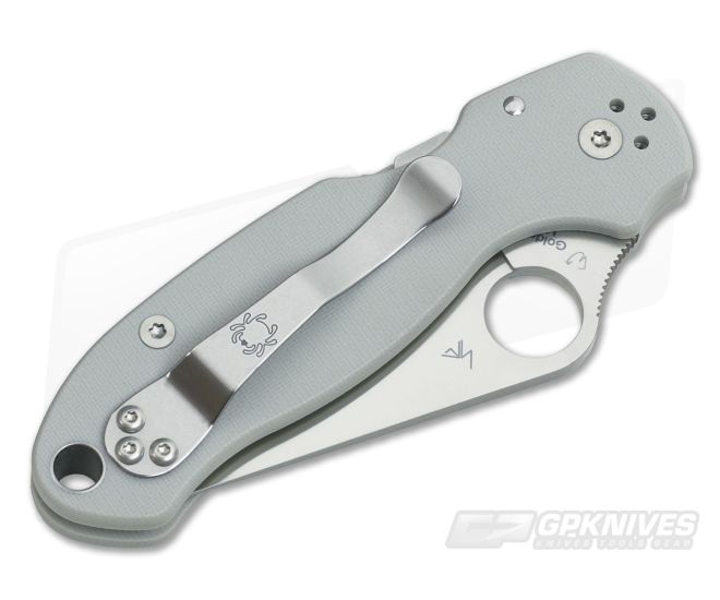 楽天市場】Spyderco 折りたたみナイフ Para3 サテンブレード G