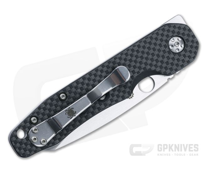 【T’sMOCO】 Spyderco Smock Carbon Fiber Folder C240CFP