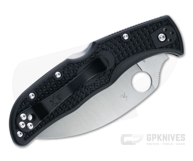 Spyderco Endela Wharncliffe Serrated VG10 Black FRN Folding
