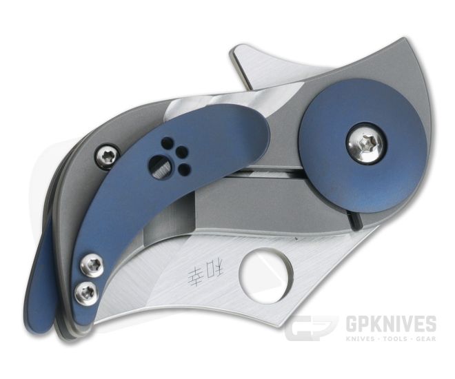 Spyderco Pochi C256TIP Kazuyuki S45VN Titanium Frame Lock