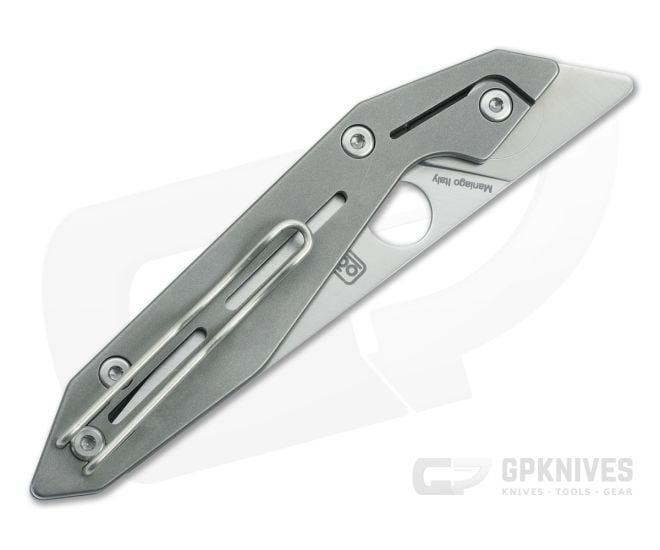 Spyderco NAND - Non-Locking Titanium - M398 Steel