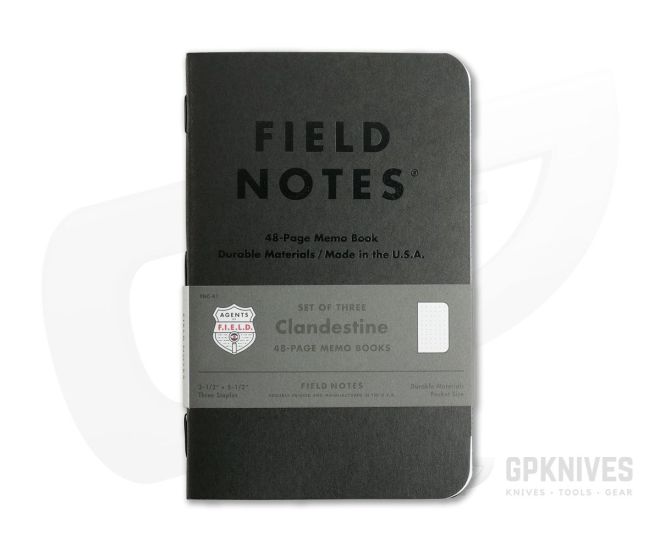 Field Notes Clandestine Limited Edition Dot Graph Paper Memo Notebook 3