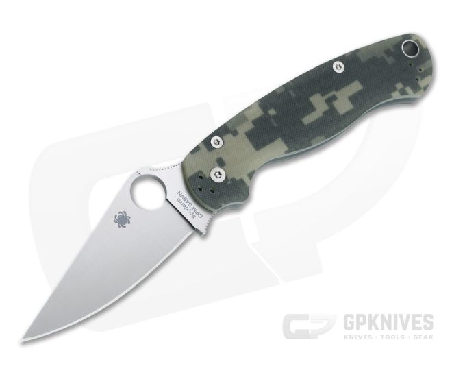 Spyderco Para Military 2 S45VN Digital Camo G10 Compression