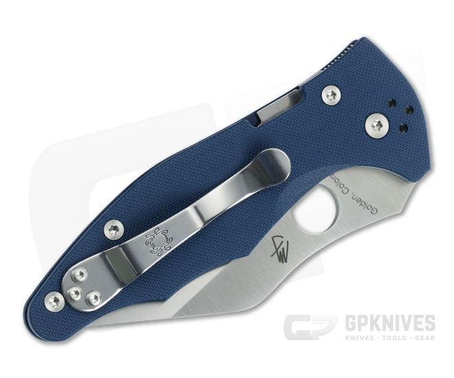 Spyderco Yojimbo 2 - Cobalt Blue G10 - SPY27 C85GPCBL2