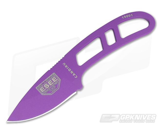 ESEE Knives Candiru Purple with Black Sheath CAN-PURP-BLK-E 