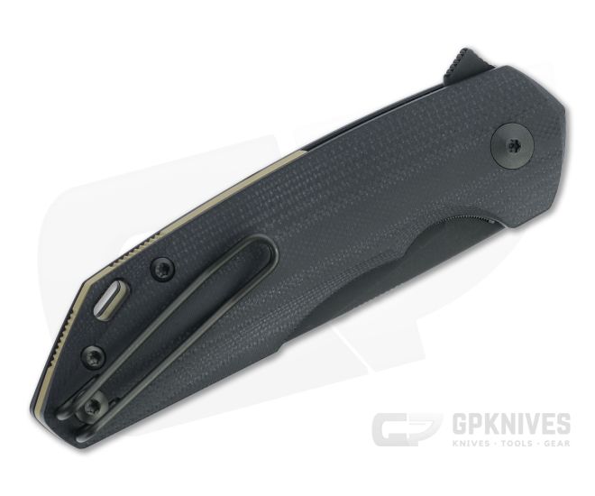 GiantMouse ACE Corta PVD M390 Black G10 Liner Lock Flipper Folding