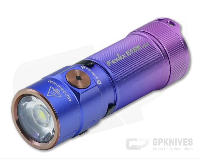 Fenix E18R V2.0 Nebula - Rechargeable EDC Flashlight E18RV2NB