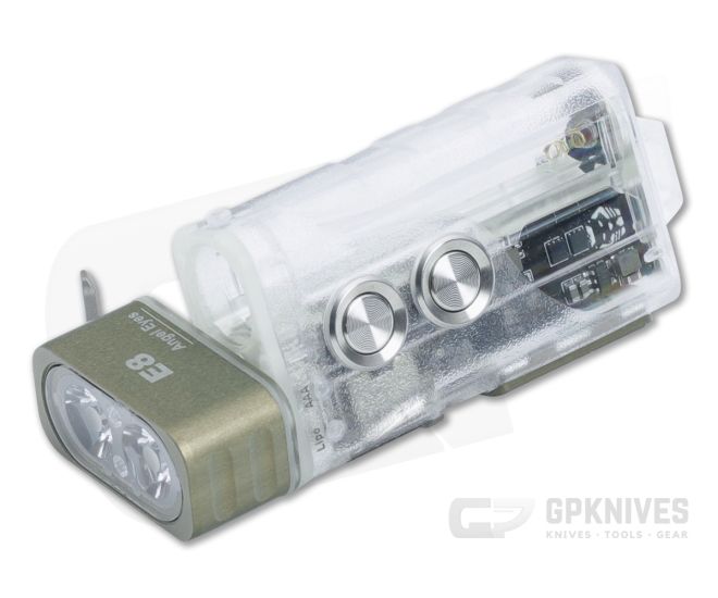 Rovyvon Angel Eyes E8 | Warm 6500K (White+UV Sidelights)