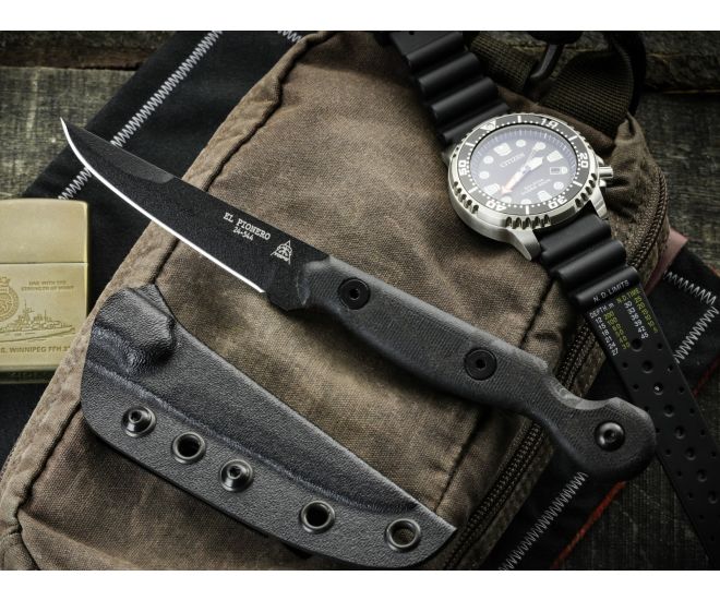TOPS El Pionero - Blackout Edition - Ed Calderon Fixed G10 TOPS El Pionero - Blackout Edition - Ed Calderon Fixed G10