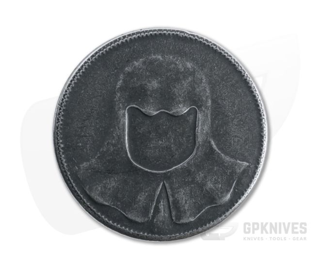 Thick Iron Coin of The Faceless Man