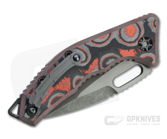 Heretic Knives Medusa Tanto Battle Worn DLC Elmax Orange Camo