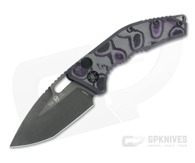 Heretic Medusa Purple Camo Carbon Fiber Automatic H011-6A-PUCF