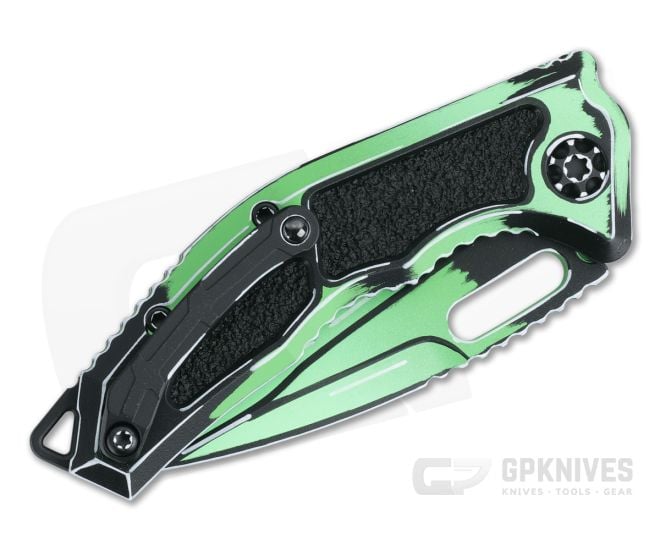 Heretic Medusa Auto - Cel Shade Toxic Green Tanto