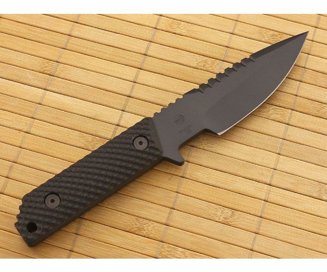 Strider Knives Fixed: HT-S Spearpoint - Striped Monkey Edge
