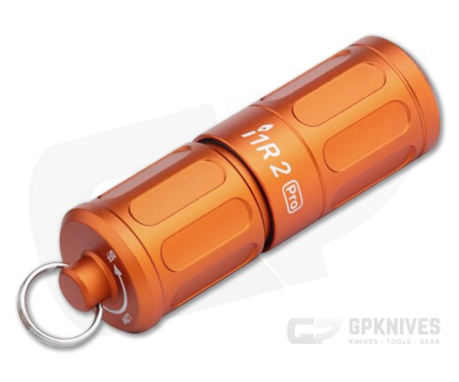 Olight i1R 2 Pro - Orange USB-C Keychain Flashlight