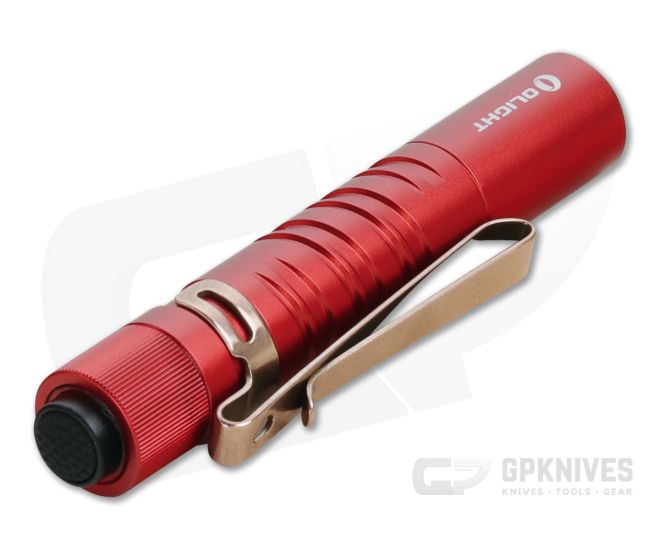 Olight i3T EOS Red Limited AAA 180 Lumen Slim EDC Tail Switch