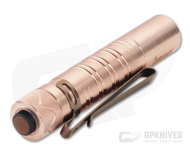 Olight i5R EOS LTD Copper 350 Lumen Slim Tail Switch USB Rechargeable  Flashlight For Sale