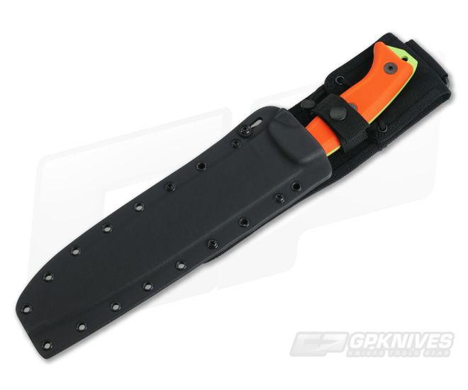 ESEE Junglas ESEE Logo Machete Venom Green Orange G10 Kydex