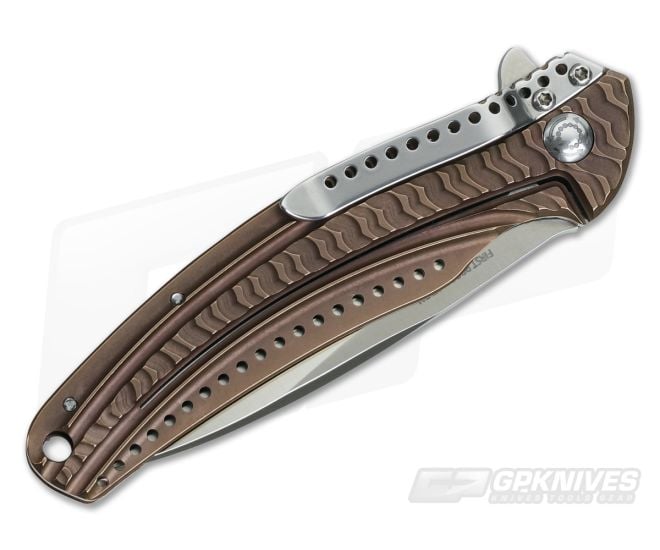 CRKT Onion Ripple 2 Bronze Stainless K401BXP