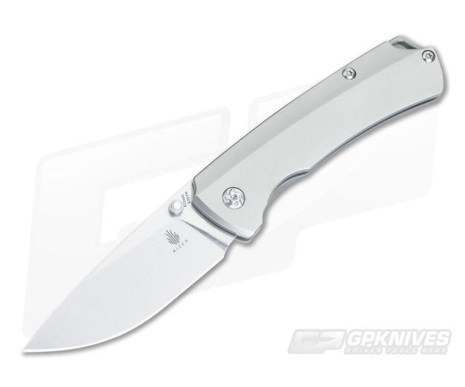 Kizer Knives T1 Uli Hennicke Titanium Frame Lock Ki3490 3.25
