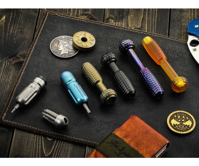 Audacious Concept - Knife Tool XS - Titanium Green