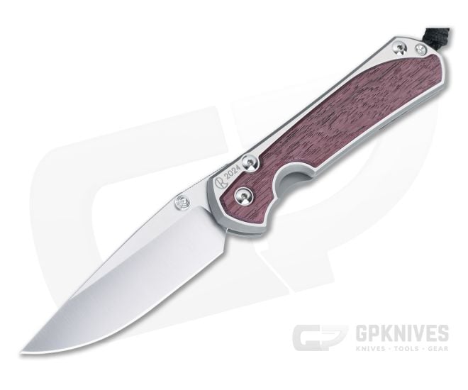 Chris Reeve Large Sebenza 31 2024 Annual Purple Heart Wood