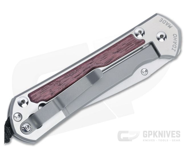 Chris Reeve Large Sebenza 31 2024 Annual Purple Heart Wood