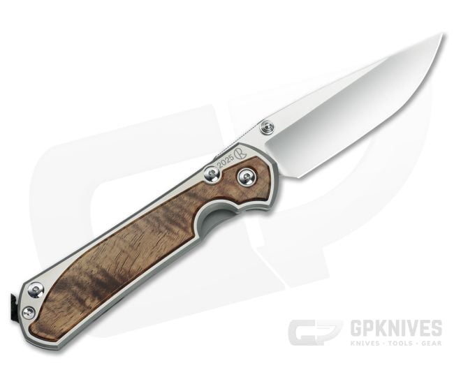 クリスナ Chris Reeve Large Sebenza 31 Left Hand - 2025 Annual - Koa Wood Inlays