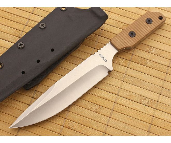 Strider LD Coyote Textured G10 Handle S30V Blade For Sale