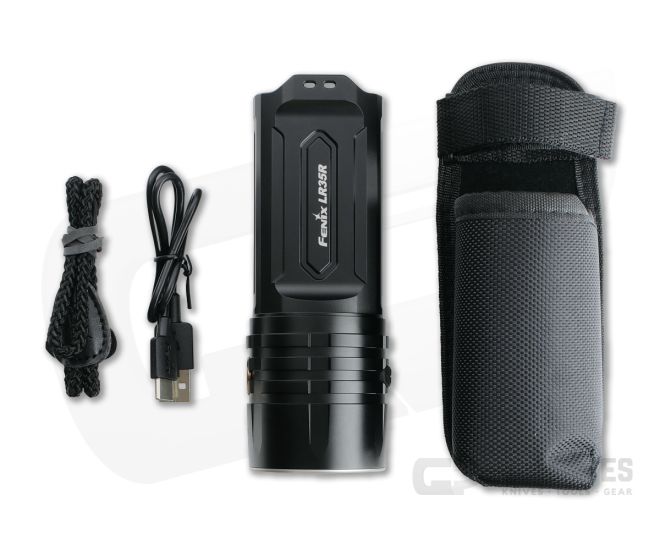 Lumintrail Fenix LR35R 10000 Lumen Flashlight - Rechargeable LED Torch With USB Charging