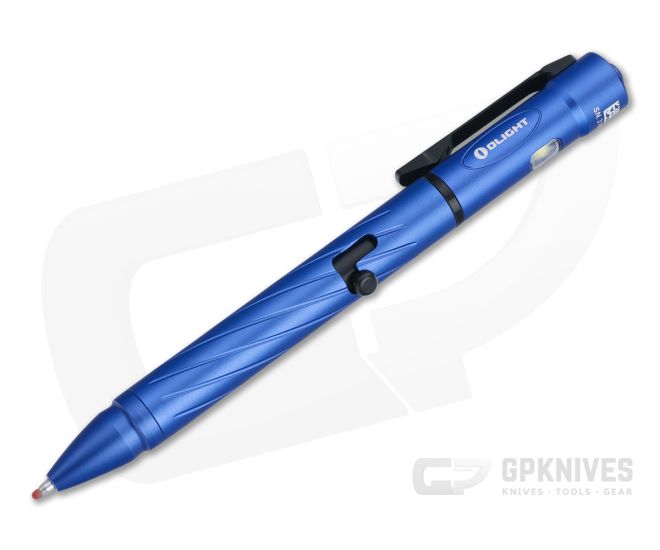 Olight OPEN Blue LED Flashlight EDC Bolt Action Pen For Sale