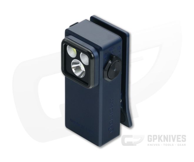 Olight Oclip Ultra - Clip-On EDC Light (Navy Blue)