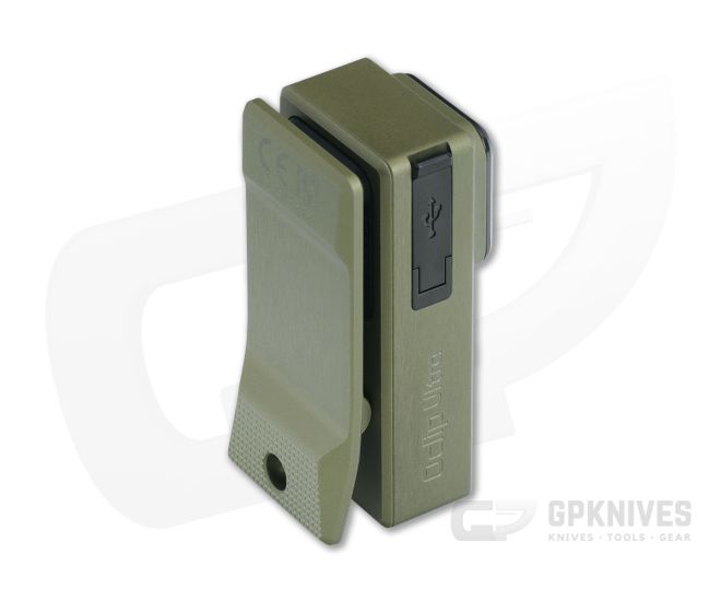 Olight Oclip Ultra - Clip-On EDC Light (Olive Green)