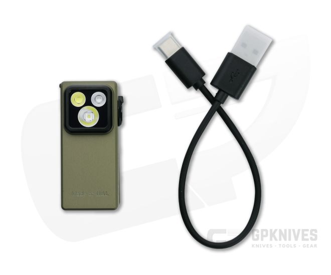 Olight Oclip Ultra - Clip-On EDC Light (Olive Green)