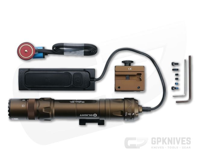 Olight Odin GL Tactical Rail Mount Flashlight Desert Tan