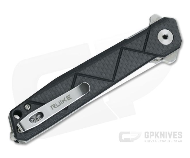 RUIKE P127-CB Tanto 14C28N Carbon Fiber G10 Tactical Liner Lock
