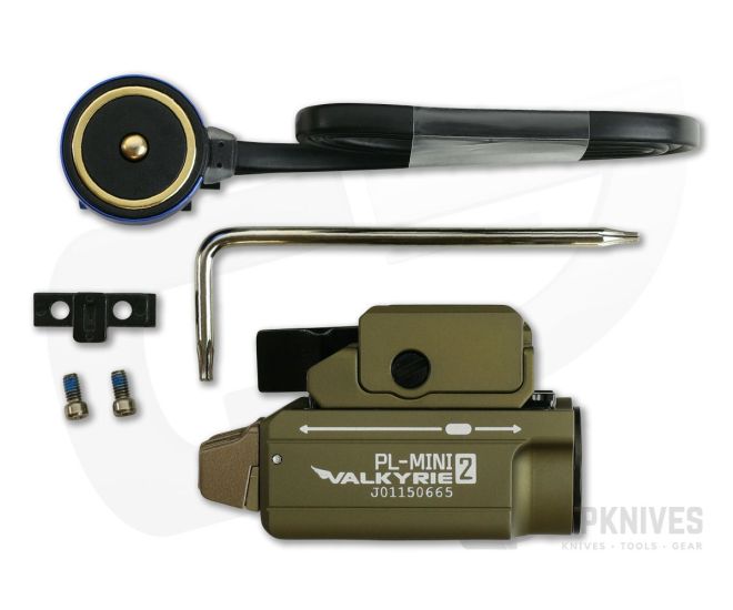 OLIGHT PL-MINI 2 VALKYRIE デザートタン Olight PL-MINI 2 Valkyrie Desert Tan 600Lm Rechargeable
