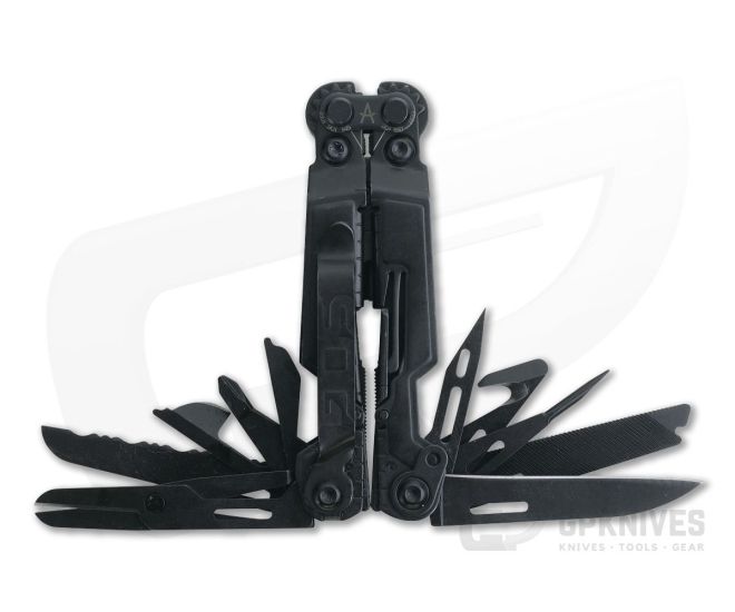 SOG PowerPint Black Oxide Compound Leverage Mini Multi-tool with 