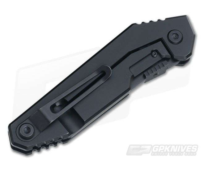 Quartermaster Mr Strickland Black Limo Tint Frame Lock Knife QSE 