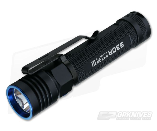 Olight S30R Baton III 1050 Lumens Rechargeable LED Flashlight w/ Battery & Dock