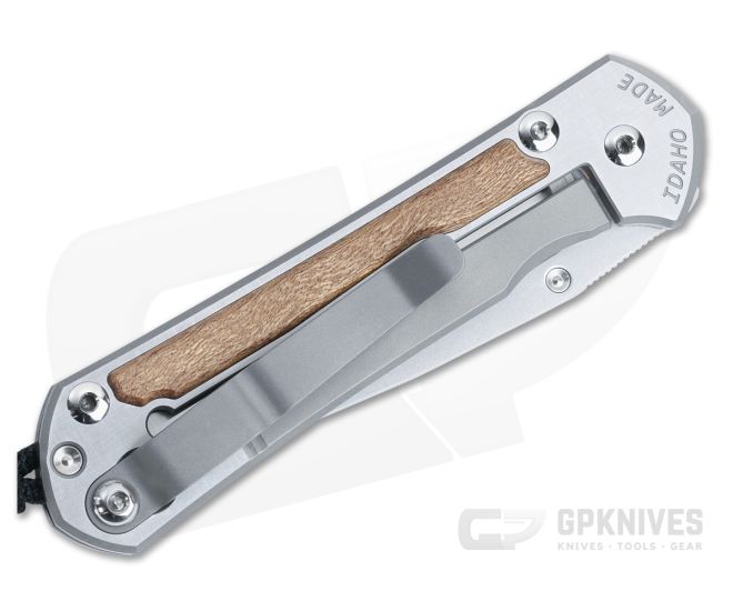 Chris Reeve Small Sebenza 31 GP Exclusive Annual Sapele Mahogany