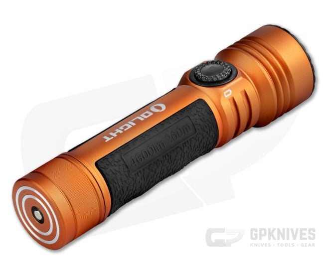 Olight Seeker 4 Pro - Orange Flashlight (Cool White)
