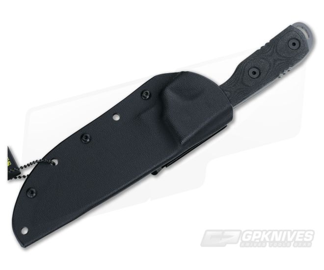 TOPS T4 Mini Tracker Survival Knife with RMT Micarta Scales